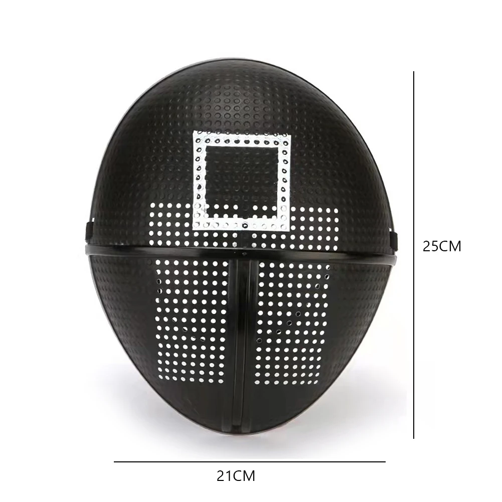 Koreanische Cosplay Maske für Erwachsene zu Halloween Spaß und Spiel – square