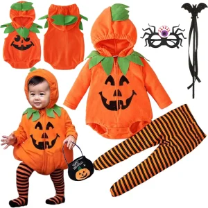 Kürbishelden: Kostümset für Halloween und Karnevalspartner