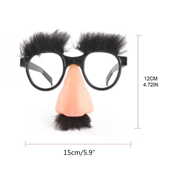 Schweine-Nasenbrille – 2er-Set Partyspaß Mit Lustiger Sauernase – Silber/gold, Für Halloween & Karneval