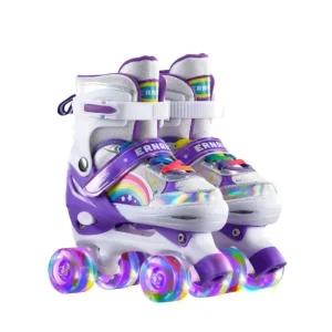 Schicke Kinder Rollschuhe für Outdoor-Spaß in Lila