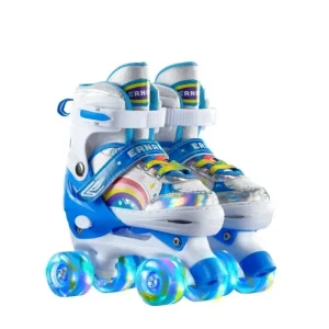 Roller Skates für Kinder – Vielseitige Blauen Schnüre für Action