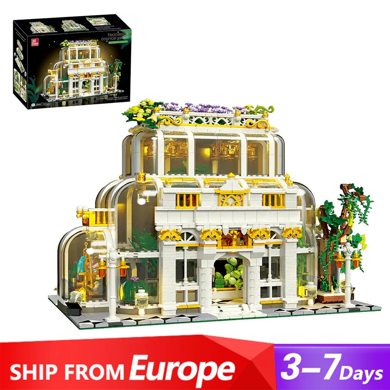 Modulares Neoklassische Gartenbeleuchtung für kreative Stadtmodelle