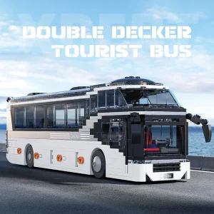Doppeldecker Stadtbus Baukasten für kreative Kinderstunden