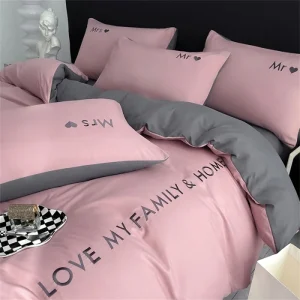 Luxuriöses Nordic Bettwäsche Set aus ägyptischer Baumwolle für alle Größen