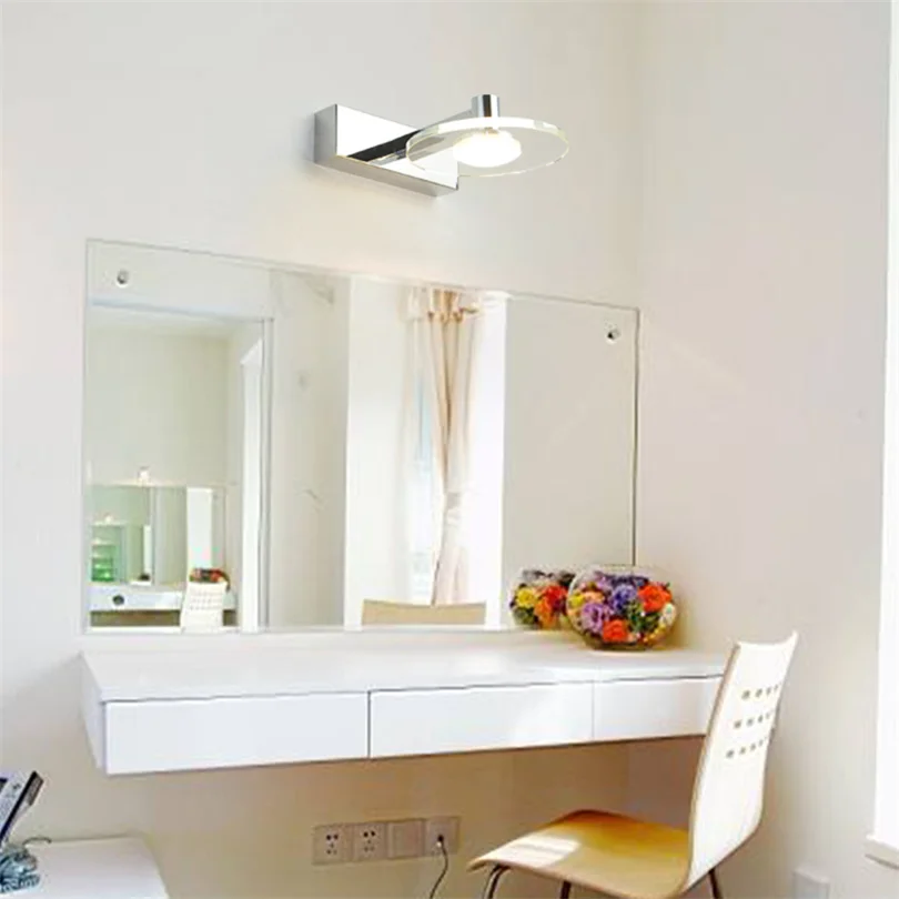 Moderne LED-Spiegelbeleuchtung für das Badezimmer mit K9-Kristall – Bild 4