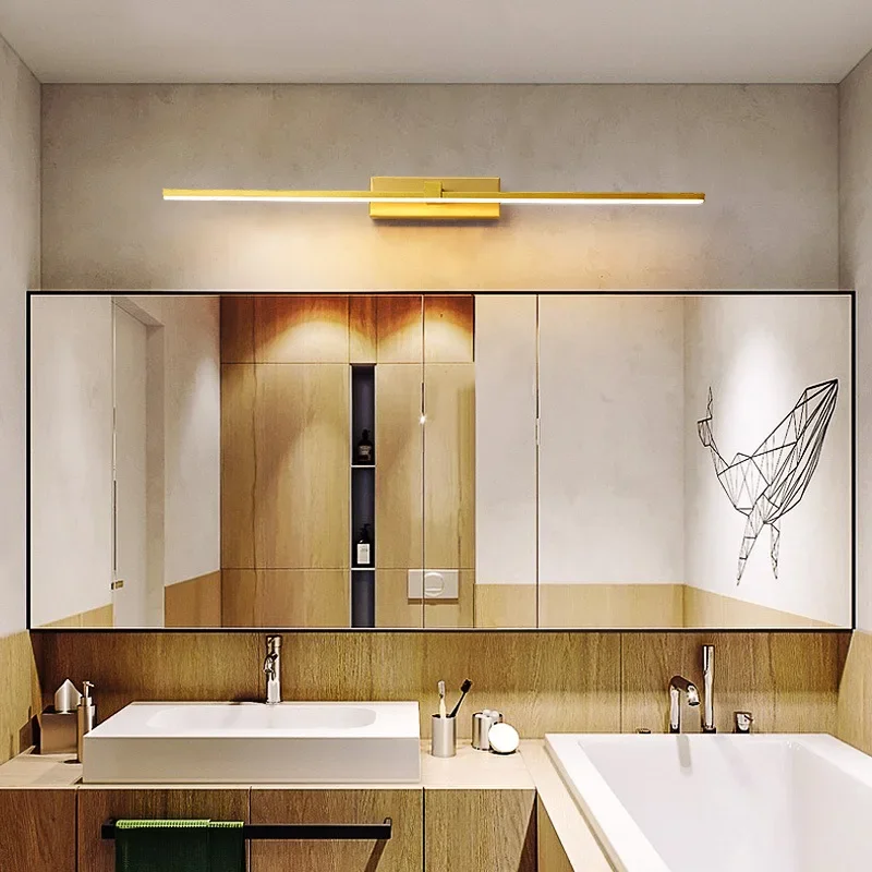 Moderne LED-Wandleuchte für das Badezimmer mit drei Farben – Bild 6