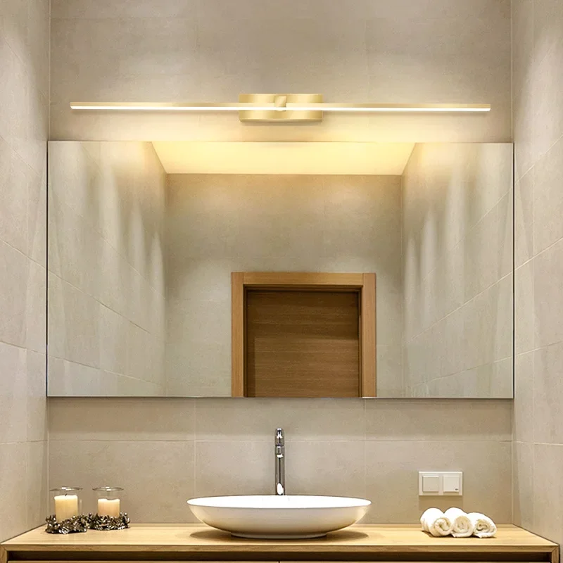 Moderne LED-Wandleuchte für das Badezimmer mit drei Farben – Bild 4