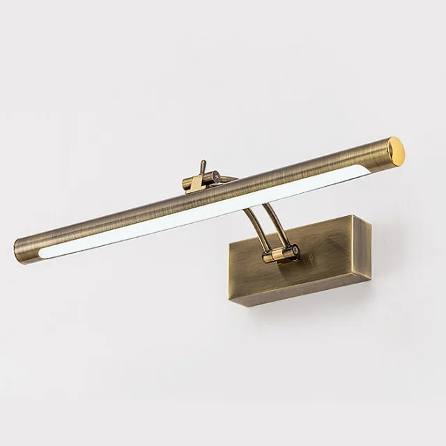 Moderne LED-Wandlampen für Badezimmer mit Spiegelbeleuchtung – Bronze , 12W 55cm , Cool White(5500-7000K)