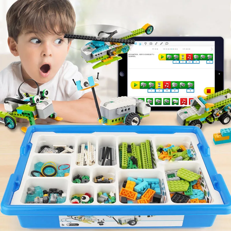 WeDo 2.0 robotik-bausteinset für kreative entwicklung – 389 teiliges Set