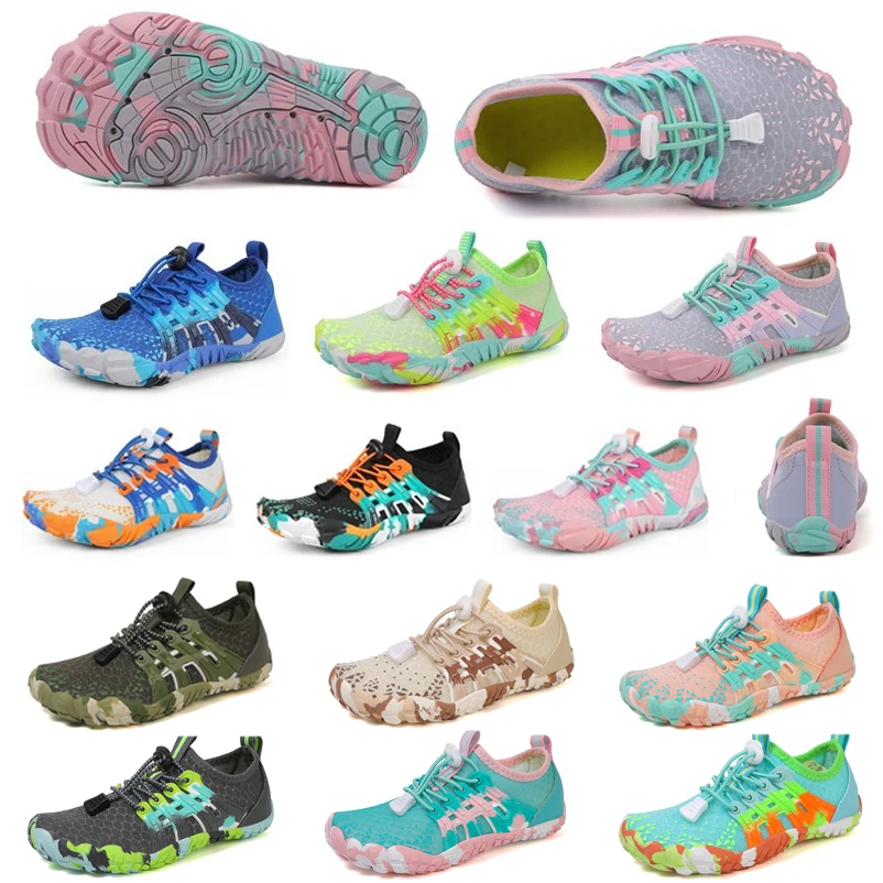 Farbenfrohe Wasserschuhe für Kinder – Barfuß-Sandalen für den Sommer – Bild 2