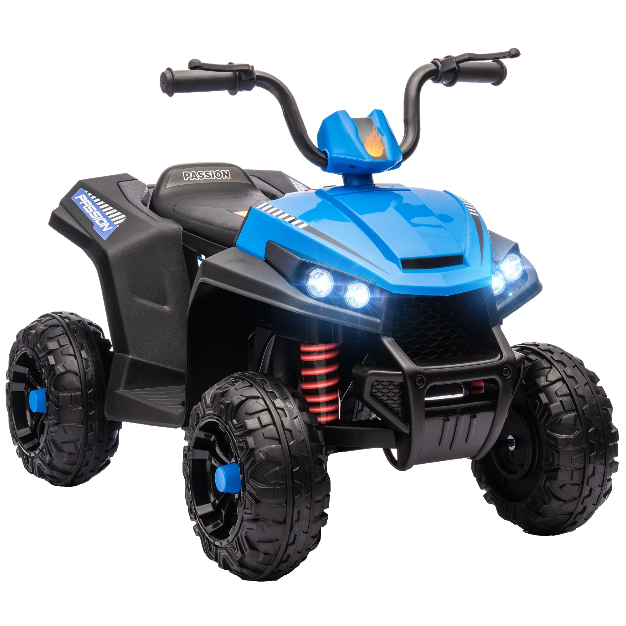 Aiyaplay Elektrisches Kinderquad mit 12V Akku in Blau
