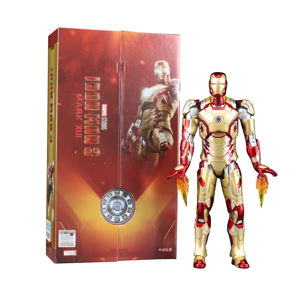 ZD Toys Iron Man Action Figur für Helden-Fans und Sammler – ZD MK42