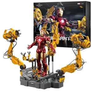 ZDTD Modell Iron Man MK4 mit Ankleide-Gantry für Kinder