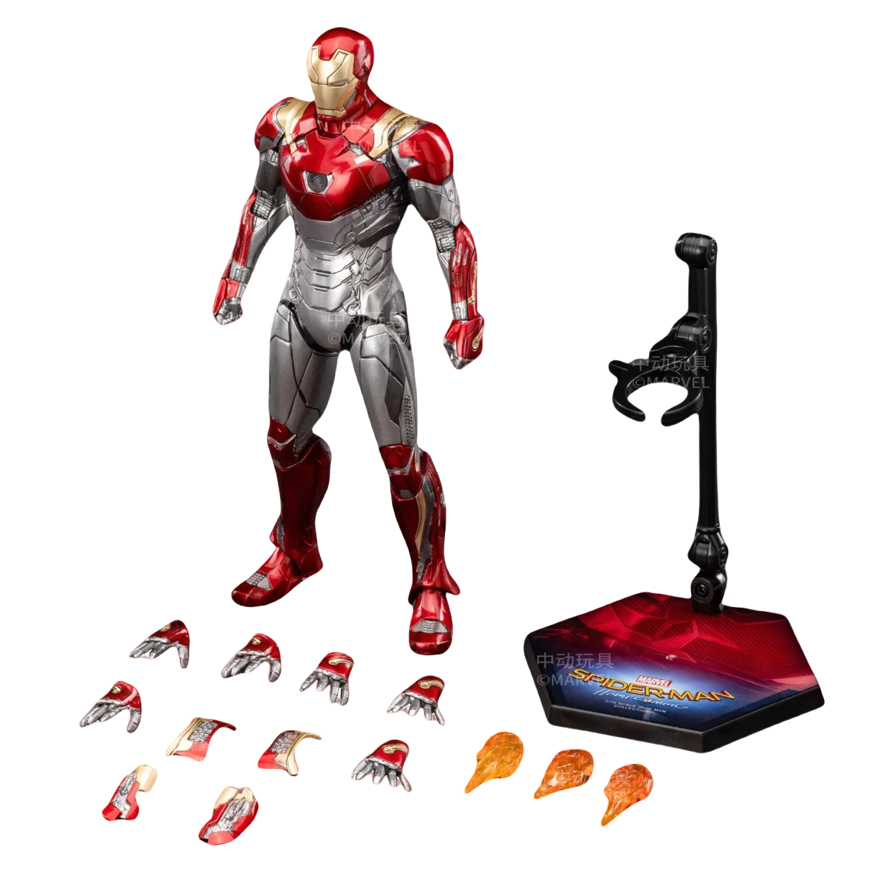 ZD Toys Iron Man Action Figur für Helden-Fans und Sammler – MK47