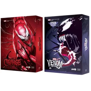 ZD Toys Venom Figurenset mit Carnage - Erwachsene und Kinder