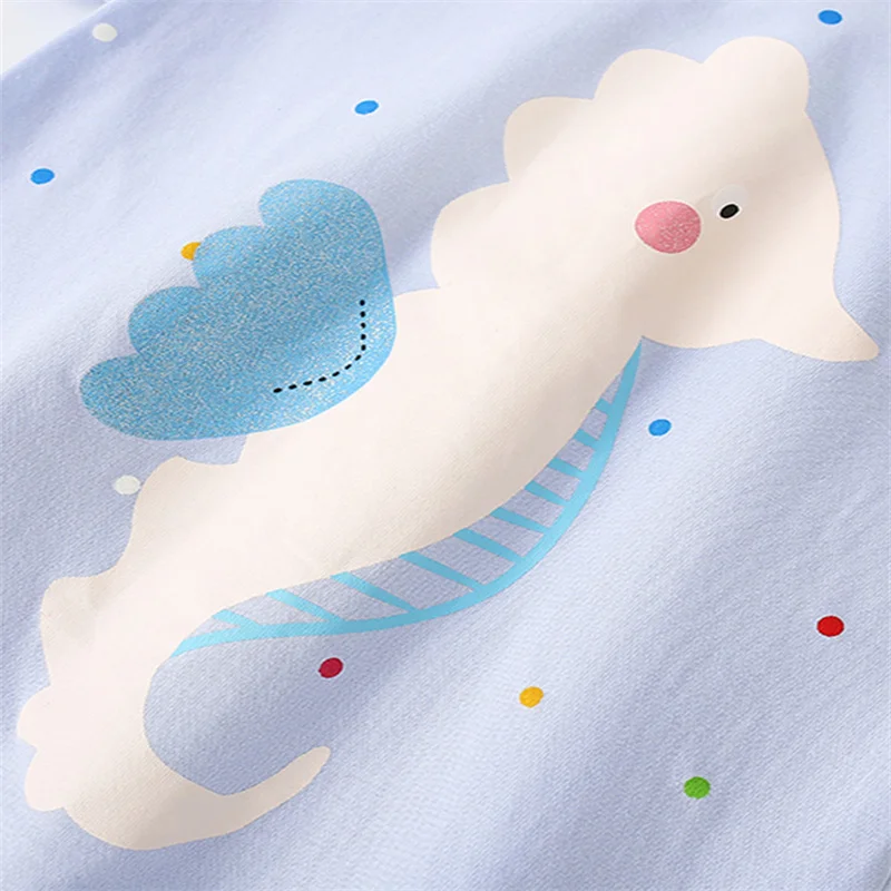 Springendes Meters Mädchen T-Shirt mit Eiscreme-Stickerei - W211637 – Bild 6