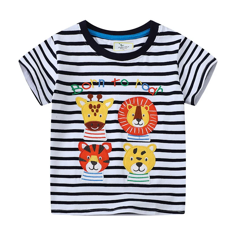 Jumping Meters Sommer T-Shirts aus 100% Baumwolle für Kinder – 3T