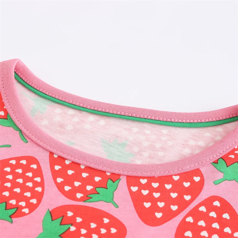 Süßes Sommerkleid mit Erdbeeren für kleine Prinzessinnen - T2401 – Bild 7