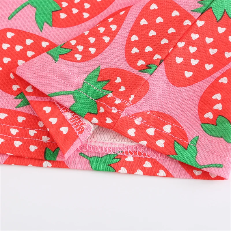 Süßes Sommerkleid mit Erdbeeren für kleine Prinzessinnen - T2401 – Bild 5