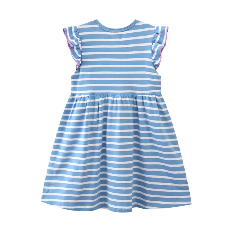 Hübsches Prinzessinnenkleid für Mädchen im Sommer (T67230) – Bild 3