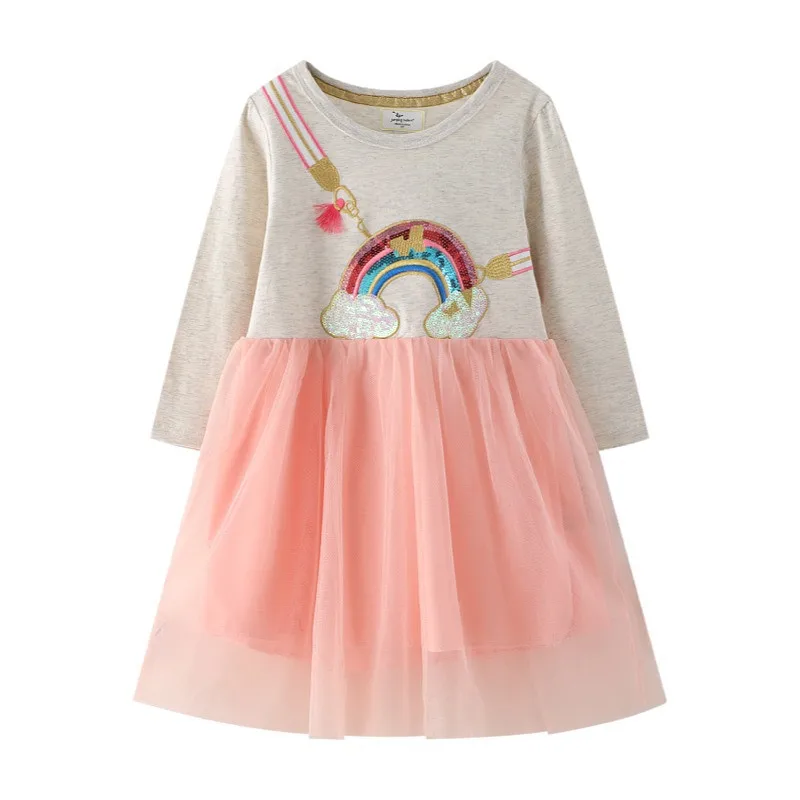 Hübsches Halloween Kleid für Mädchen 2-7 Jahre – T7812 – 5T