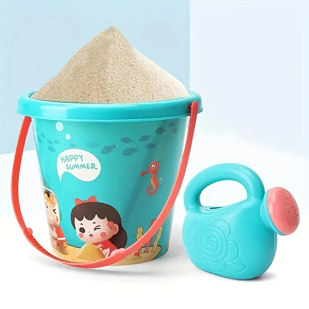 18-teiliges Strandspielzeug-Set aus langlebigem Kunststoff für Jungen und Mädchen – Bild 4