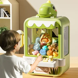 Dinosaur Kralle Spielautomat mit Musik und einstellbarem Fangkorb