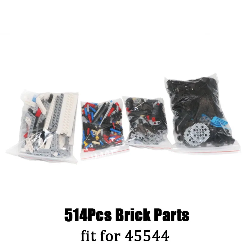 Bausatz mit 514 Teilen für Robotik EV3 (EV3 45544)