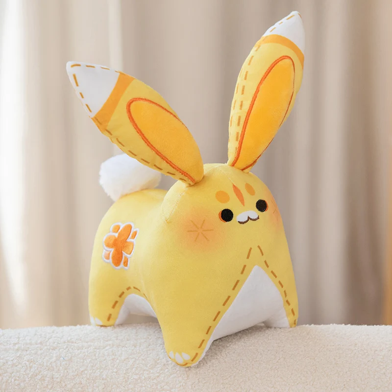 Kuscheliger Yuegui Hase für Kinder – Weicher Cosplay-Plüsch – 14cm , smile