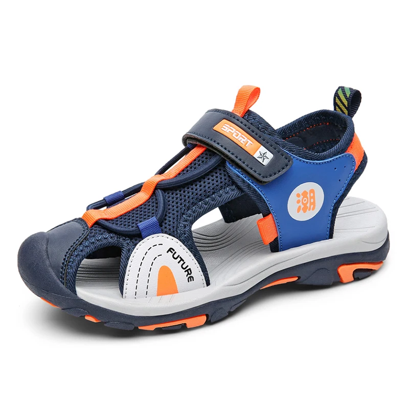 Bequeme und Atmungsaktive Kindersandalen für Outdoor-Spaß - Dunkelblau - 28