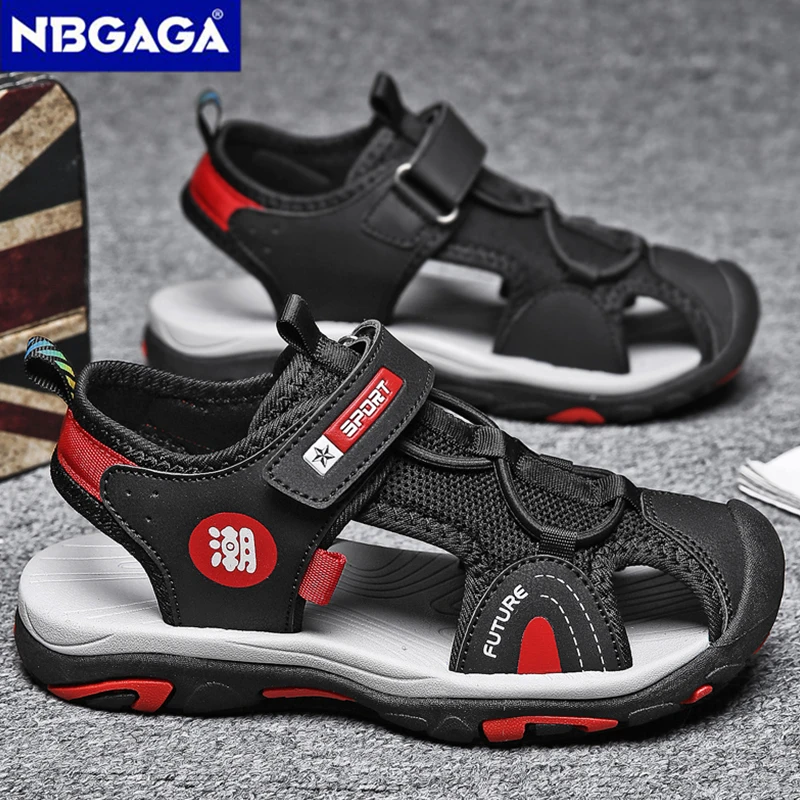 Kinder Sandalen für den Sommer - Atemaktive, Rutschfeste Outdoor Schuhe – Bild 2