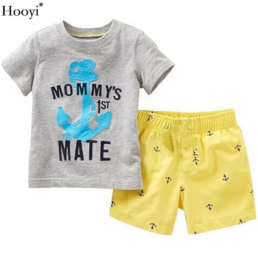 Kreative Baumwoll-Pyjamas mit Bagger für Jungen, Sommerlinun 2-7 Jahre – A20 , 6
