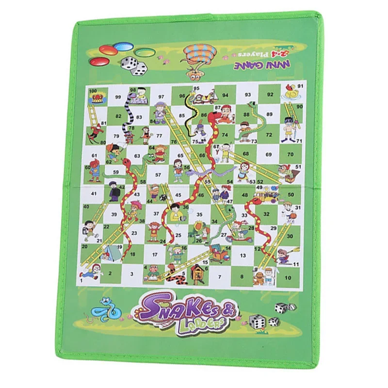 Unterhaltsames Flugschachspiel für Familienspaß und strategisches Lernen – green