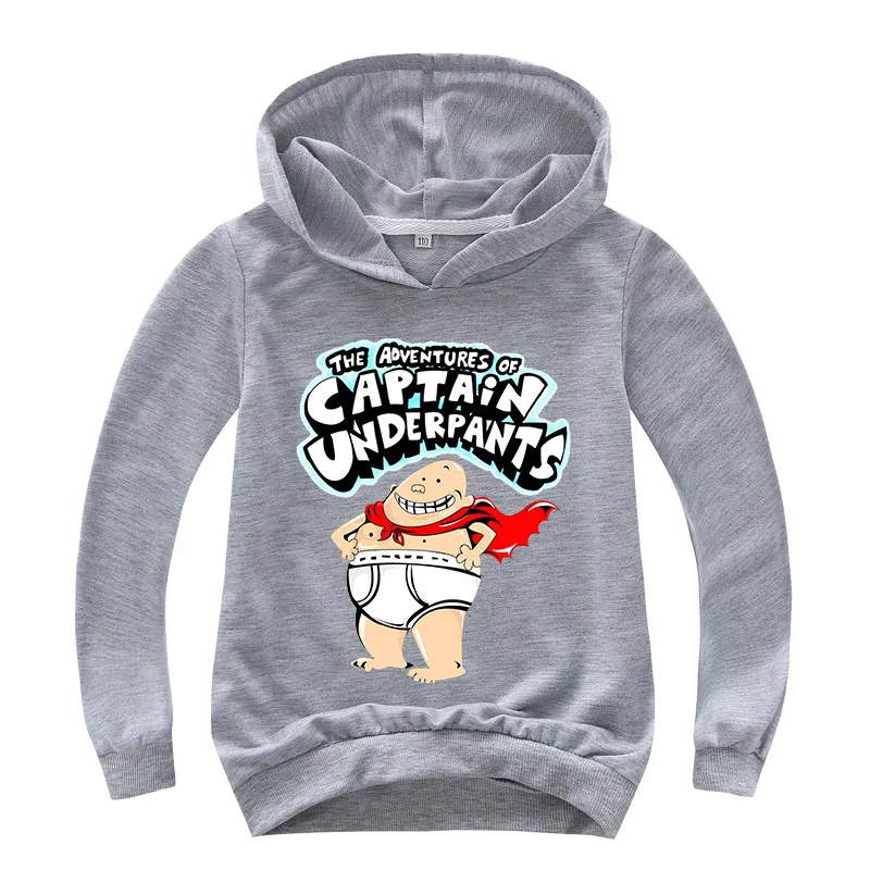 Captain Underpants Hoodie für Kinder von 2 bis 16 Jahren – Color 19 , 120cm(kids 4-5Years)