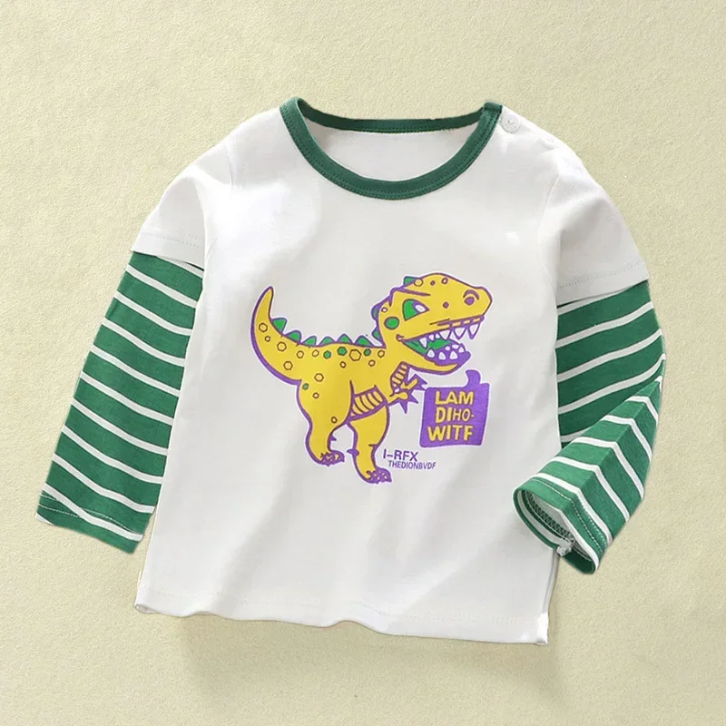 Langarm-T-Shirt für Sommerabende: lustige Baumwolloberteile für kleine Entdecker – Bild 5