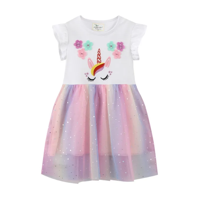Zauberhafte Einhorn-Tutu-Kleidchen für kleine Prinzessinnen – T67074 UNICORN , 2T
