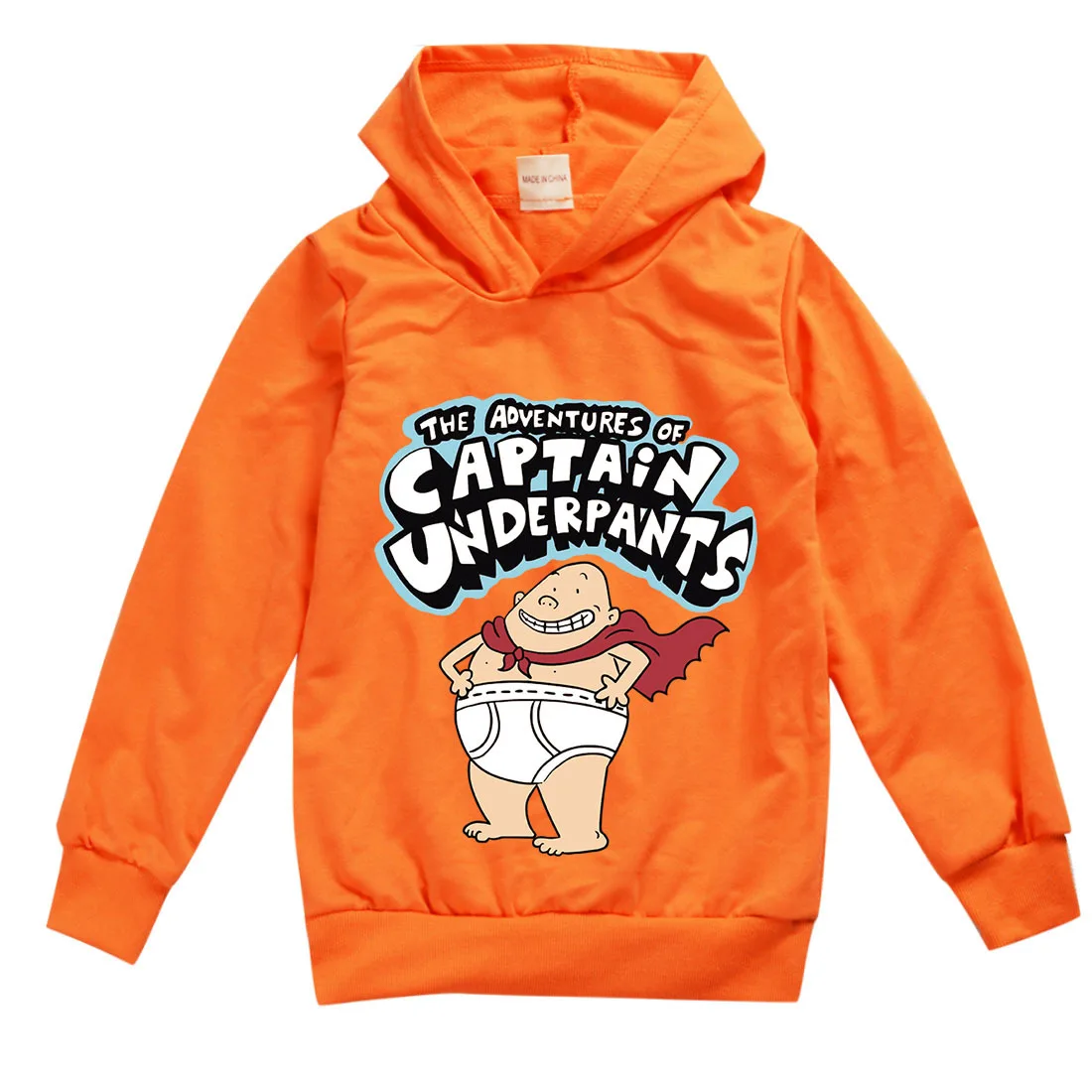 Captain Underpants Hoodie für Kinder von 2 bis 16 Jahren – color 6 , 120cm(kids 4-5Years)
