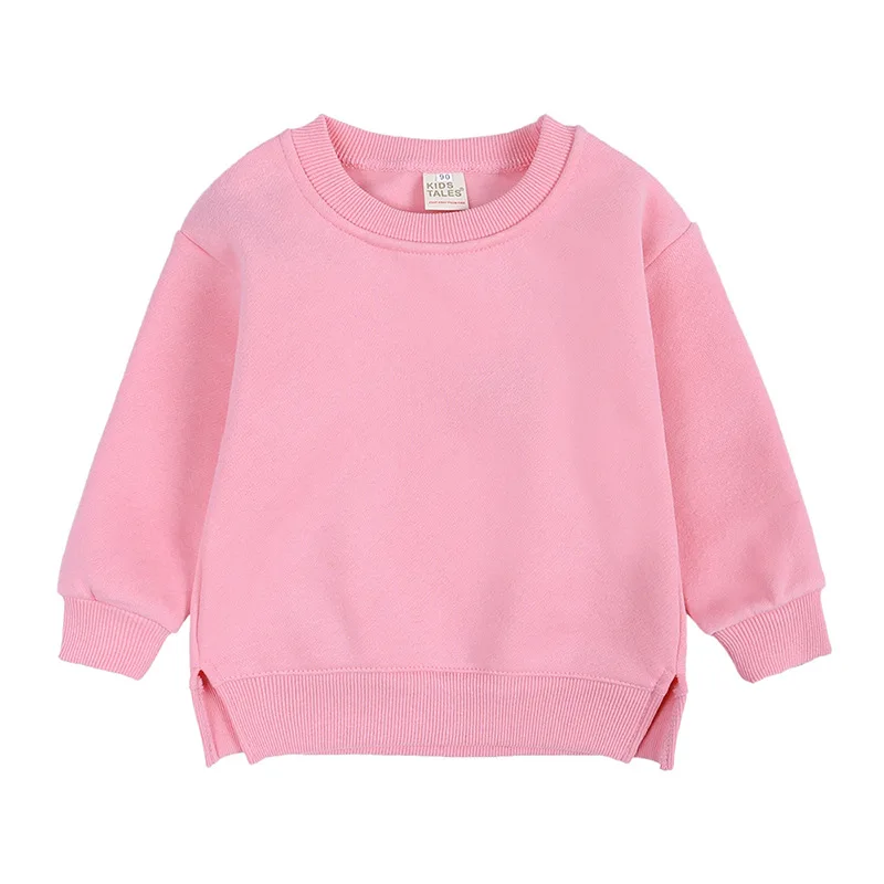 Gemütliche Baumwoll-Sweatshirts für Jungen und Mädchen 2024 – Rose Red , 90