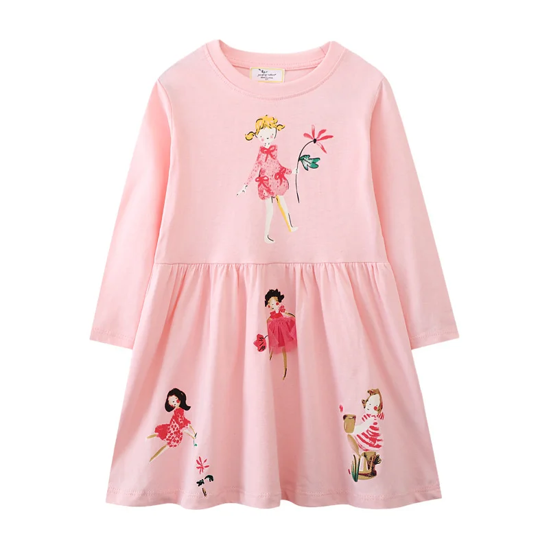 Wunderschöne Prinzessinnenkleider für Mädchen 2-7 Jahre zur Feier – 6T