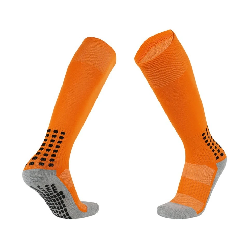 Loogdeel Kinder Fußballkompressionssocken – Bunt und Bequem – B–Orange , 26-34