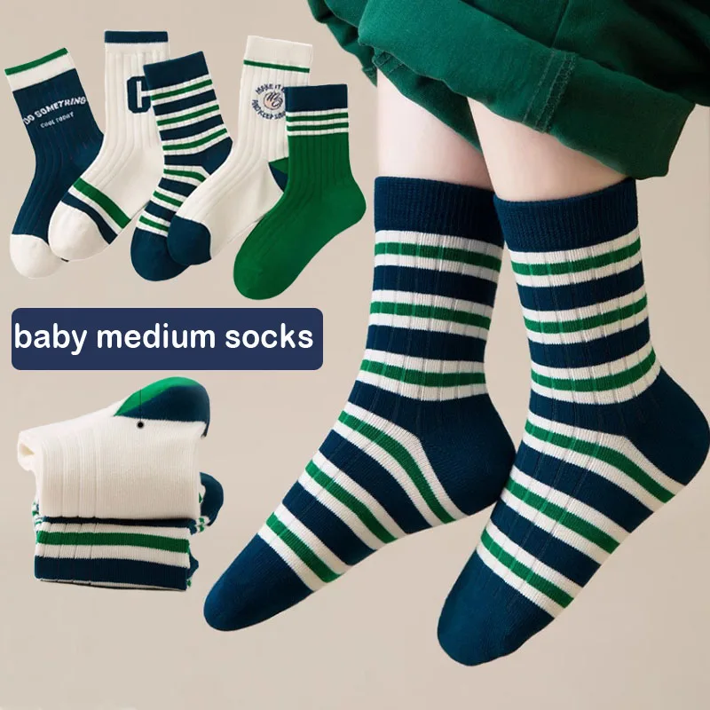 Meisterhafte 5er-Pack Jungen-Socken für den Herbst – 02 , 5-8 years old
