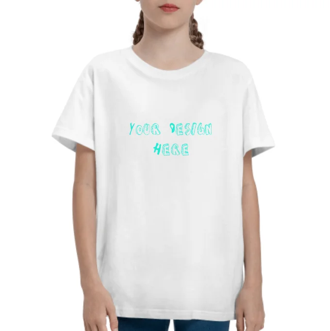 Kreatives Kinder T-Shirt mit Rockband-Design für kleine Musikfans – WHITE , K 4