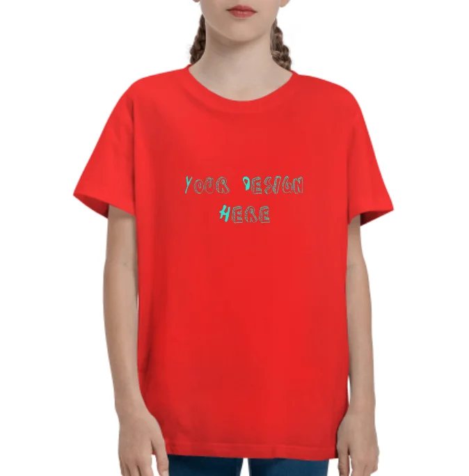 Kreatives Kinder T-Shirt mit Rockband-Design für kleine Musikfans – Red , K 12