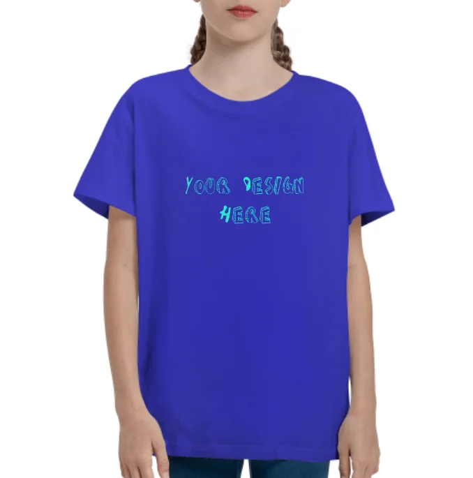 Kreatives Kinder T-Shirt mit Rockband-Design für kleine Musikfans – Blue , 3T