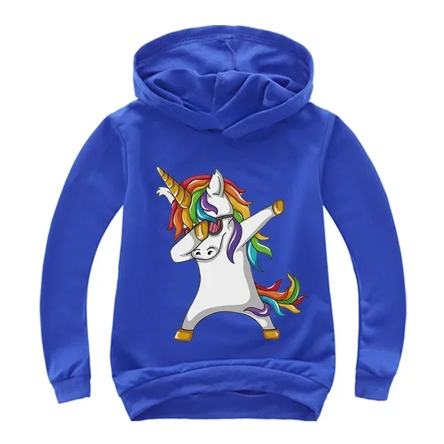 Zauberhafte Einhorn-Hoodie für Kinder 3-12 Jahre – 4 , 110