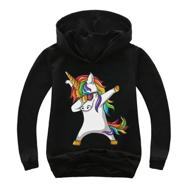 Zauberhafte Einhorn-Hoodie für Kinder 3-12 Jahre – 3 , 160