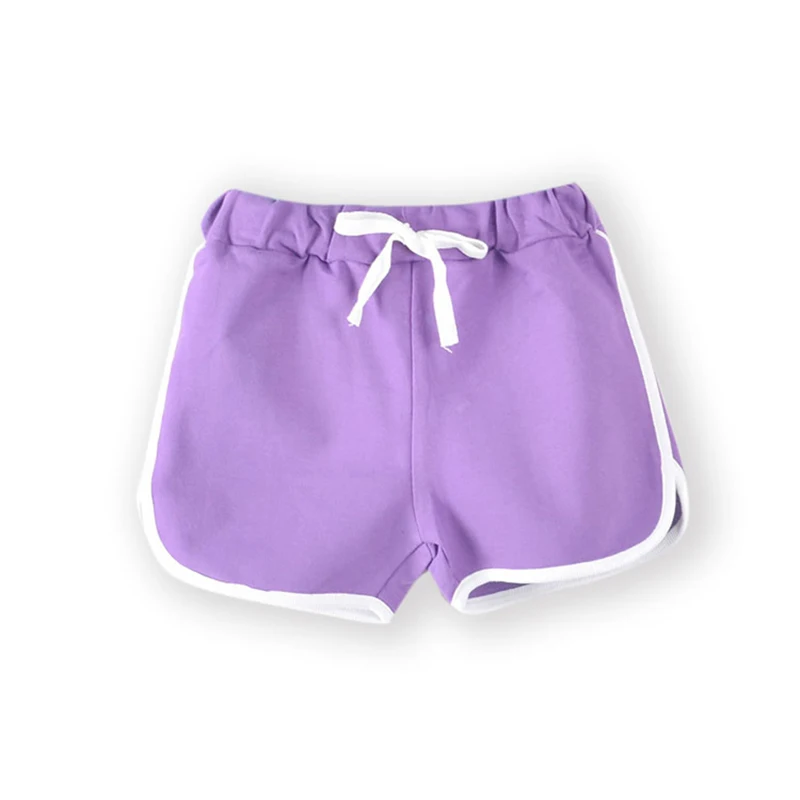 Bunte Sommer Shorts für Kinder von 3 bis 13 Jahren – PURPLE , 150(10-11T)