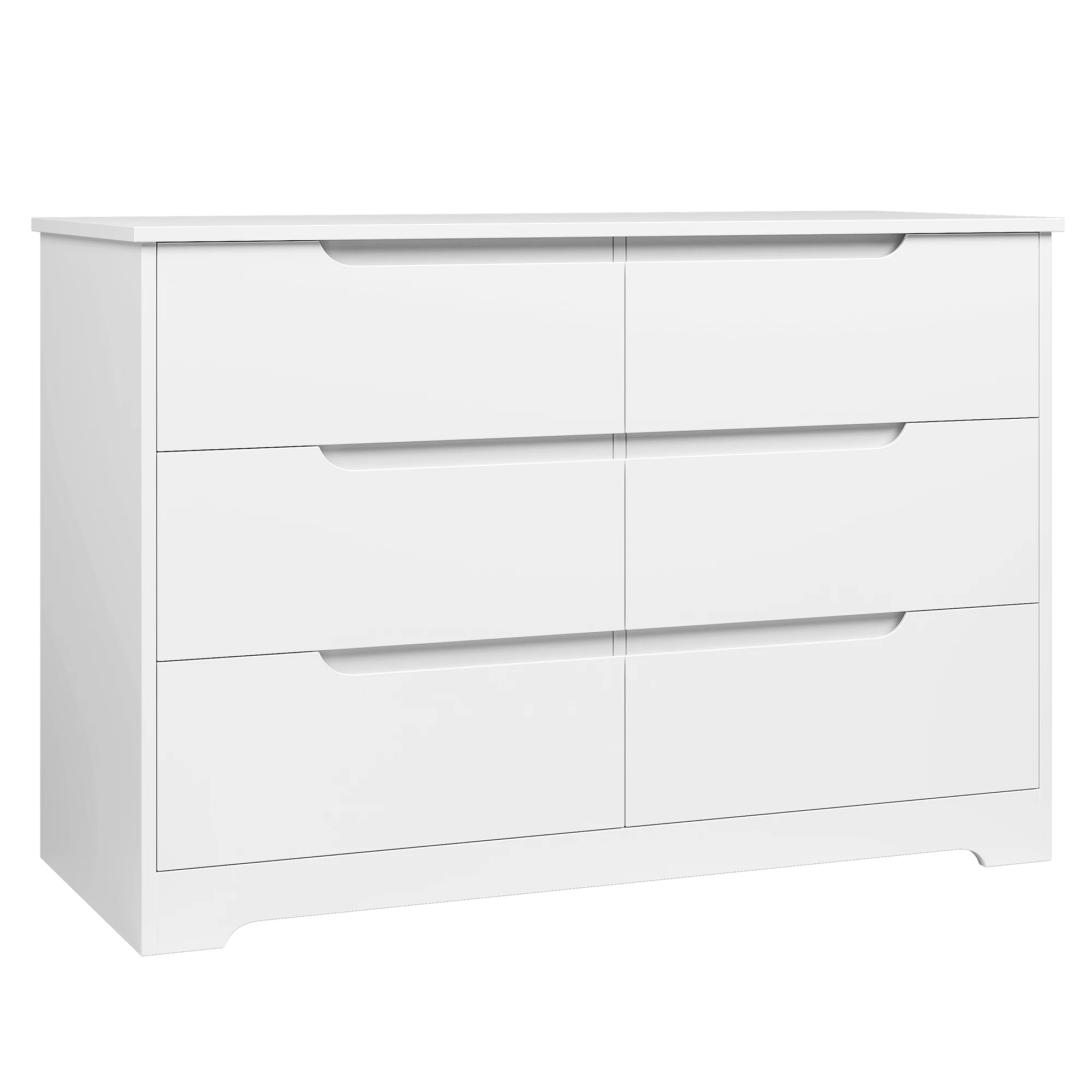 Elegante Kommode mit 6 Schubladen für jedes Zimmer