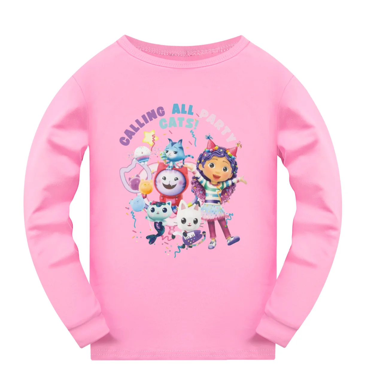 Gabi Pijama Mädchen Schlafanzugset mit Langarmoberteil und Hose – COLRO 14 , 130cm(Kids 6-7Years)