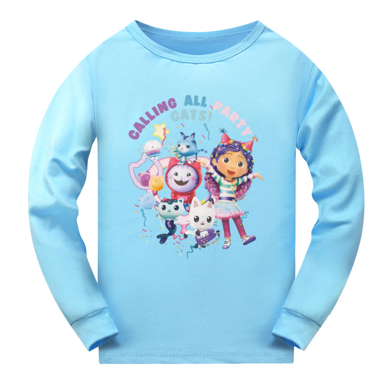 Gabi Pijama Mädchen Schlafanzugset mit Langarmoberteil und Hose – COLRO 9 , 130cm(Kids 6-7Years)